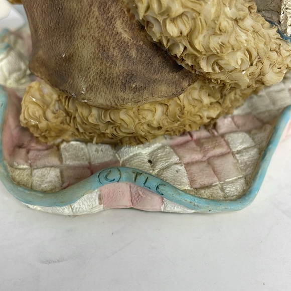 Vintage Christmas Around the World #230003 Pappa Bear Story Time Fuzzy Feet - Picture 9 of 15